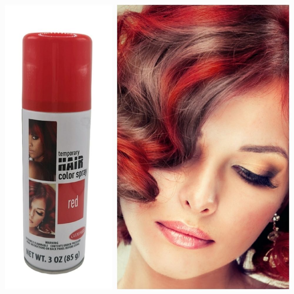 Goodmark Red Temporary Hair Color Spray